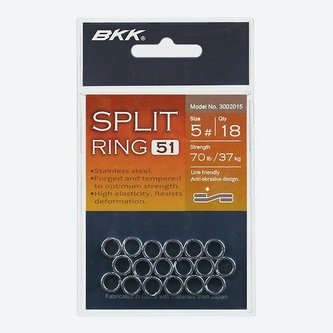 BKK: Kroužek Split Ring-51 Velikost 3 18ks