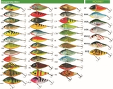 Salmo rybářské woblery slider SD7F barva SNO