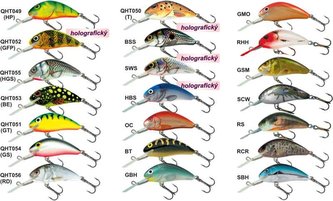 Salmo rybářské woblery Hornet H5S barva SCW