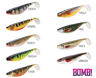 Umělá nástraha BOMB! HYPNO / 2ks - 17cm/3D PIKE