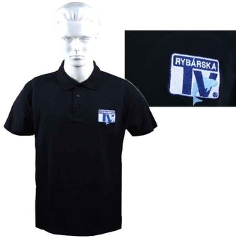 Polokošile s logem Rybářská TV černá velikost L