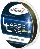šnůra 135m - Laser Braid Olive SB 6 vláken 135m 0,40mm / 44kg