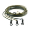 FC Hardcore Leader / ring swivel / Weed 1 m / 2 ks barva weed