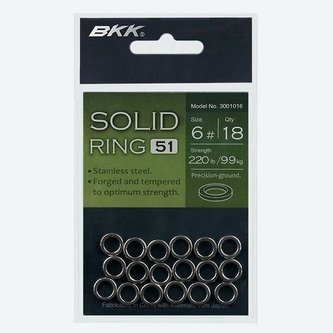 BKK: Kroužek Solid Ring-51 Velikost 5 18ks