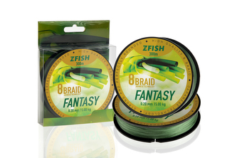 Zfish Šňůra Fantasy 8-Braid 300m Průměr 0,20mm