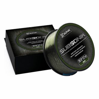 SONIK: Vlasec Sub Green 0,35mm 18lb 1200m