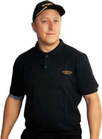 Classic Polokošile s logem - černá Velikost: XL