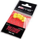 Method Feeder Mais Rig - 8cm / 4ks pr. 0,25mm / velikost háčku 6