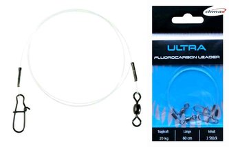 Fluorocarbon návazec 60cm / 2ks nosnost 14kg