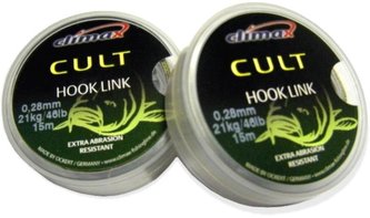 Návazcová šňůra CULT Hook Link - 15m 15m 0,14mm 9kg/20lb