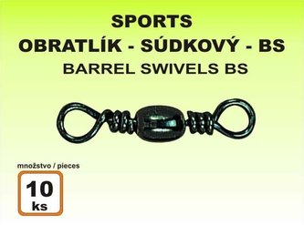 Obratlík Sport BS soudek - 10ks v balení velikost 8 / 17kg / 10ks