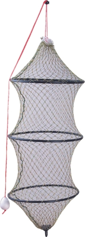 Rybářský vezírek na ryby 175cm, šírka 50cm, 3 kruhy - bezuzlová