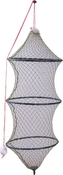 Rybářský vezírek na ryby 175cm, šírka 50cm, 3 kruhy - bezuzlová