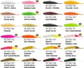 Dipované umělé nástrahy FishUP Tanta 51mm-2,0 &#34;/ 9ks Barva: Light Olive