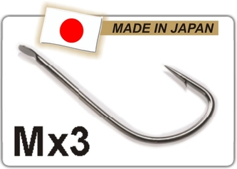 Profi Match rybářské háčky M X3 - TB vel. 14 - 10ks