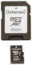 Intenso 64GB micro SDXC Premium UHS-I + adaptér