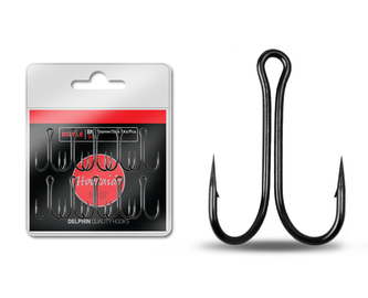 Háček HKD Double / 8ks - BN/2