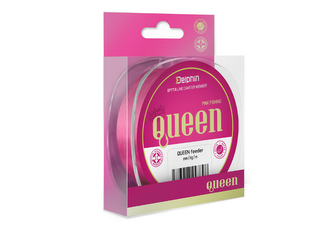 QUEEN Feeder / růžový - 0,25mm 5,0kg 300m