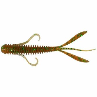 Keitech: Gumová nástraha Hog Impact 4" 10,2cm Peach Green FLK 8ks