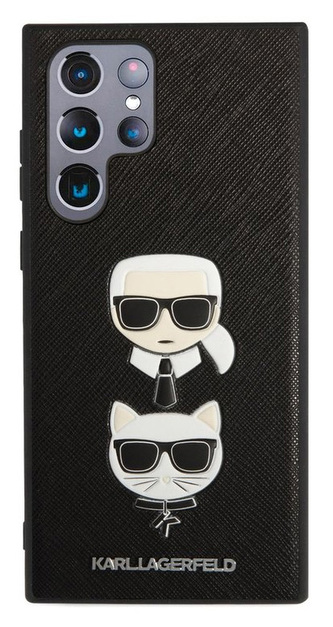 Karl Lagerfeld Saffiano Case Samsung S22 Ul, Black