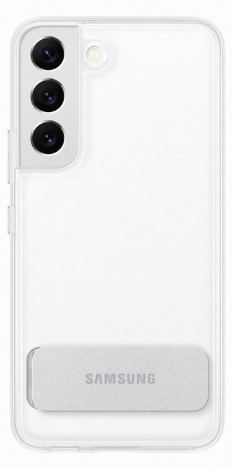 Samsung Clear Standing Cover S22, Clear