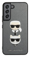 Karl Lagerfeld Saffiano Case Samsung S22, Silver