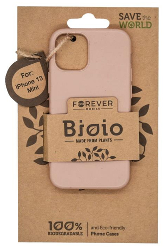 Forever Bioio pro Apple iPhone 13 mini, růžový