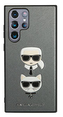 Karl Lagerfeld Saffiano Case Samsung S22 Ul,Silver