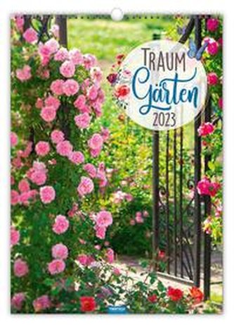 Trötsch Großbildkalender Traumgärten 2023