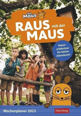 Raus mit der Maus Wochenplaner 2023