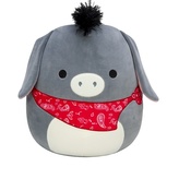 SQUISHMALLOWS Osel s šátkem - Jason, 30 cm