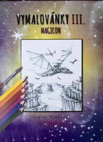 Inspirační vymalovánky 3.díl s lepenou horní vazbou A4