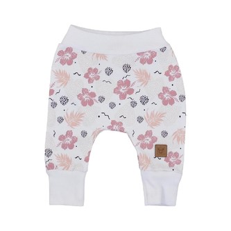 Kojenecké bavlněné polodupačky Koala Flowers - velikost 80 (9-12m)