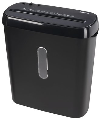 HAMA skartovačka Basic S6/ formát A4/ podelný řez/ skartuje až 6 listů/ stupeň utajení P-2/ černá