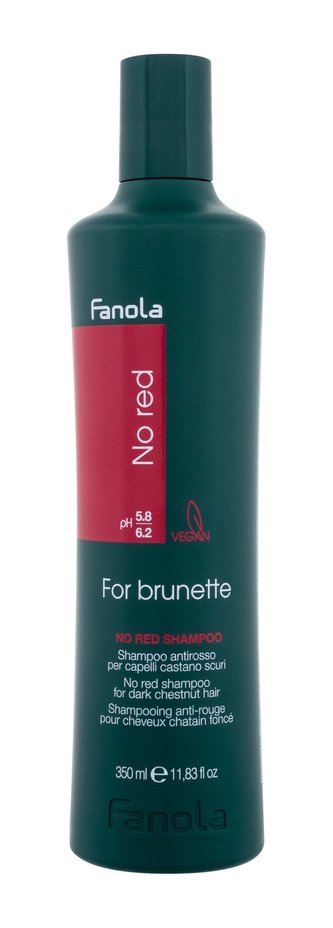 Fanola No Red Šampon Shampoo 350 ml For Brunette pro ženy