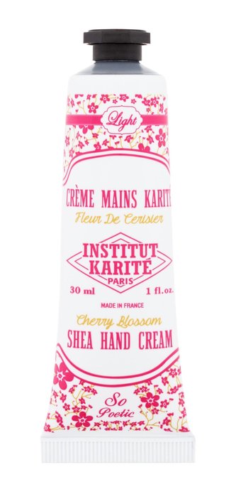 Institut Karité Shea Hand Cream Krém na ruce Cherry Blossom 30 ml pro ženy