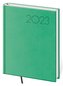 Diář 2023 Print - světle zelená, denní B6