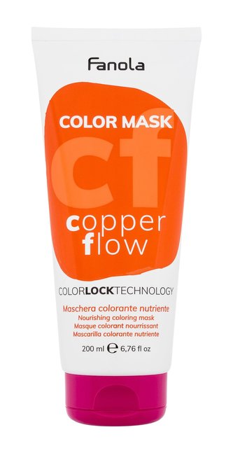 Fanola Color Mask Barva na vlasy 200 ml Copper Flow pro ženy