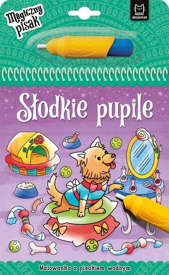 Słodkie pupile Malowanka z pisakiem wodnym Słodkie pupile Malowanka z pisakiem wodnym