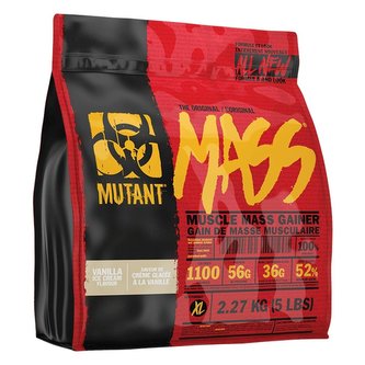 Gainer Mutant Mass - PVL - jahoda banán - 6800 g