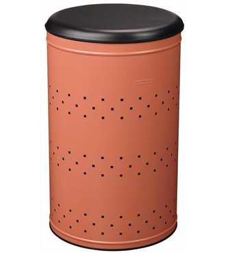 Koš na prádlo Rossignol SAS s víkem Lina 701052, 65 L, lososová růžová, RAL 3022