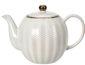 Porcelánová konvička bílá 1100 ml, B