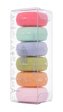 Institut Karité Shea Macaron Soaps tuhé mýdlo Shea Soap Lily Of The Valley 27 g + tuhé mýdlo Shea Soap Lavender 27 g + tuhé mýdlo Shea Soap Rose Mademoiselle 27 g + tuhé mýdlo Lemon Verbena 27 g + tuhé mýdlo Almond & Honey 27 g + tuhé mýdlo Cherry Blossom