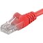 PremiumCord Patch kabel UTP RJ45-RJ45 CAT6 10m červený