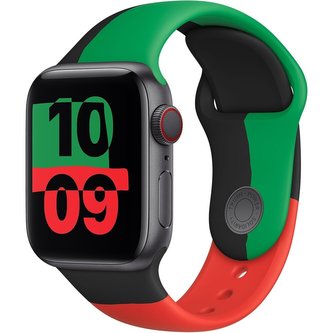 Apple Watch sportovní řemínek 40mm Black Unity