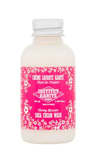 Institut Karité Shea Cream Wash Sprchový krém Cherry Blossom 50 ml pro ženy