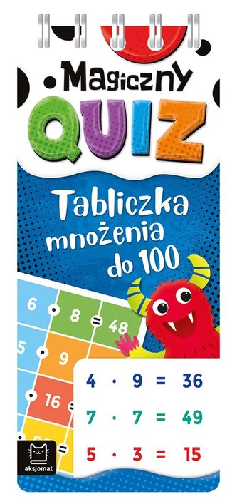 Magiczny quiz Tabliczka mnożenia do 100 Magiczny quiz Tabliczka mnożenia do 100