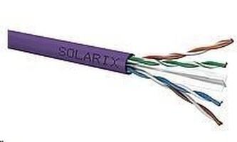 Instalační kabel Solarix UTP, Cat6, drát, LSOH, box 100m SXKD-6-UTP-LSOH
