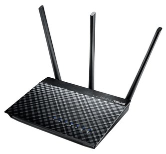 ASUS DSL-AC750 Dual-band Wireless AC750 VDSL/ADSL Modem Router, 2x RJ45