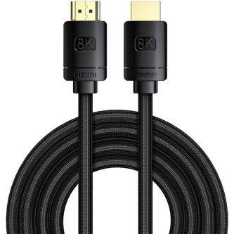 Baseus HDMI 2.1 kabel 8K M/M (3m) černý